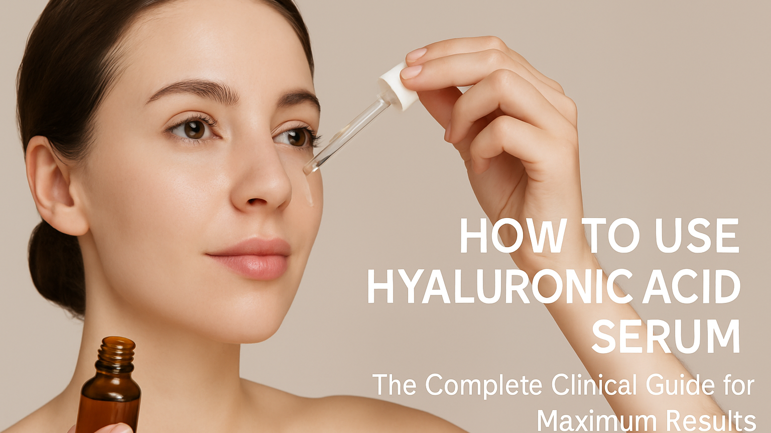 How to Use Hyaluronic Acid Serum