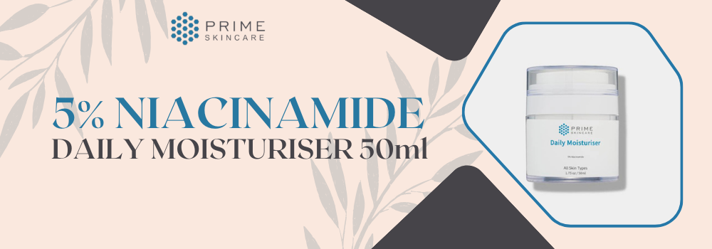 Tired of Oily Skin and Breakouts? Discover the Power of a 5% Niacinamide Daily Moisturiser 50ml