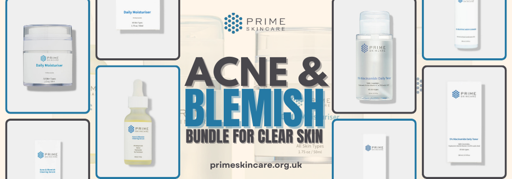 Clear Stubborn Breakouts with the Acne & Blemish Bundle for Clear Skin