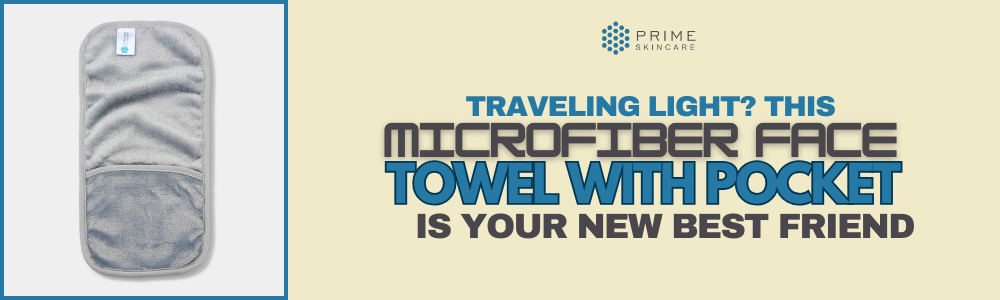 Traveling Light? This Microfiber Face Towel with Pocket is Your New Best Friend