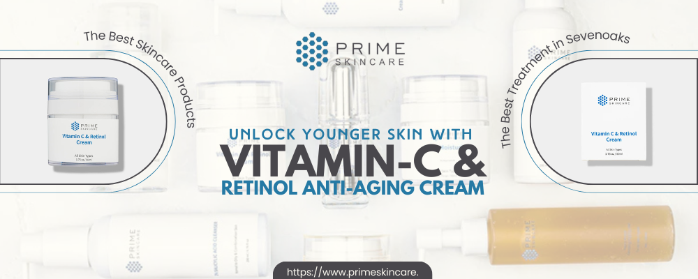 Unlock Younger Skin with Vitamin C and Retinol Anti-aging cream
